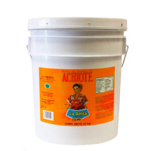 Achiote cubeta 23kg