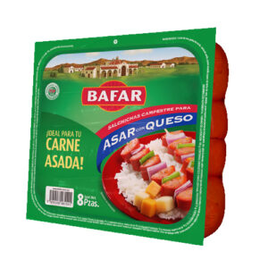 Salchicha Asa Campestre Bafar c/queso 800 Gr.