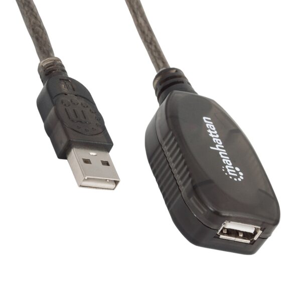 CABLE USB,MANHATTAN,150958, V2.0 EXT. ACTIVA 20.0M NEGRO - Image 2