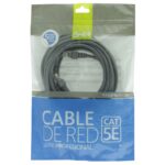 CABLE DE RED UTP CAT5E GHIA 100COBRE GRIS RJ45 5M 15 PIES PATCH CORD