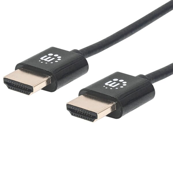 CABLE HDMI,MANHATTAN,394369, 2.0 ULTRADELGADO M-M 1.8M BL - Image 3