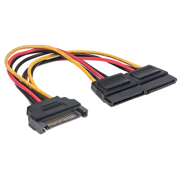 CABLE ALIMENTACION MANHATTAN,354554,CORRIENTE INT. HDD SATA 1M - 2H - Image 2