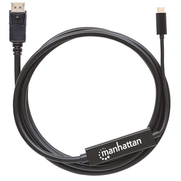 CABLE USB,MANHATTAN,152464,-C A DISPLAYPORT M 2.0M 4K60HZ, NEGRO - Image 2