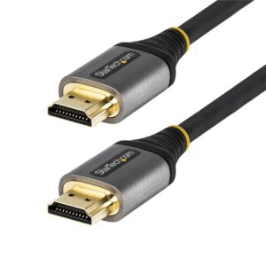 CABLE HDMI DE 2M - 2.0 CERTIFICADO PREMIUM - CABLE HDMI CON ETHERNET DE ALTA VELOCIDAD ULTRA HD 4K 60HZ - HDR10, ARC - CABLE DE VIDEO HDMI UHD - PARA MONITORES UHD - M/M - STARTECH.COM MOD. HDMMV2M
