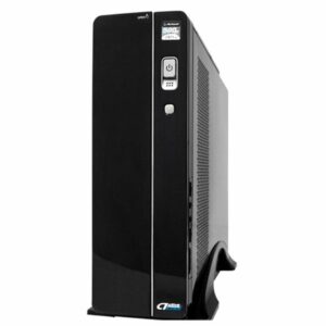 GABINETE ACTECK BERN / MICRO TORRE SLIM / MICRO ATX, MINI ITX / FUENTE SFX 500W / METAL / NEGRO / GAPC-301