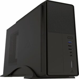 GABINETE ACTECK BROOK / MINI TORRE SLIM / MICRO ATX, MINI ITX / FUENTE SFX 500W / METAL / NEGRO / AC-922760