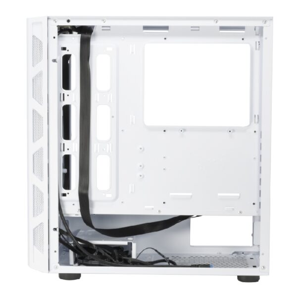 GABINETE OCELOT GAMING OG-C WHITE BLIXARD, SOPORTA TARJETAS E-ATX, ATX, M-ATX E ITX COLOR TOTALMENTE COLOR BLANCO, PANEL LATERAL DE CRISTAL TEMPLADO, FULL TOWER, INCLUYE VENTILADORES ARGB, SOPRTE PARA GPU HORIZONTAL Y VERTICAL. - Image 20