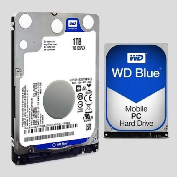 DISCO DURO INTERNO WD BLUE 1TB 2.5 PORTATIL SATA3 6GB/S 128MB 5400RPM WINDOWS WD10SPZX - Image 3