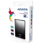 DISCO DURO EXTERNO ADATA HV620S 2TB PORTATIL 2.5 USB 3.2 NEGRO WINDOWS MAC LINUX DASHDRIVE SLIM (AHV620S-2TU31-CBK)
