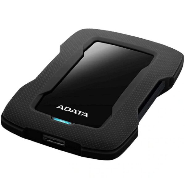 DISCO DURO EXTERNO ADATA HD330 1TB PORTATIL 2.5 USB 3.2 NEGRO WINDOWS MAC LINUX CONTRAGOLPES SLIM (AHD330-1TU31-CBK) - Image 2