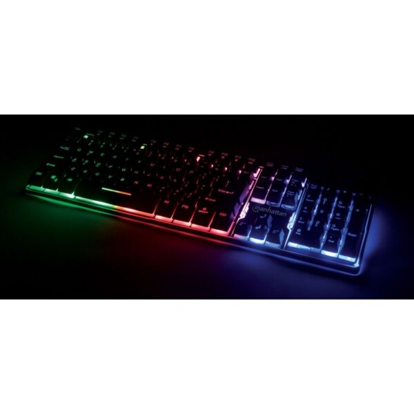 TECLADO GAMING,MANHATTAN,178457, USB 19 TECLAS MULTIMEDIA, C/LUZ - Image 3