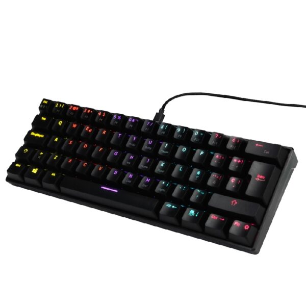 TECLADO MECANICO OCELOT/FORMA 60/ALAMBRICO/PLASTICO/ILUMINACION TIPO RGB/GAMER - Image 4