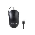 MOUSE ALAMBRICO TECHZONE TZMOU01 1000 DPI NEGRO