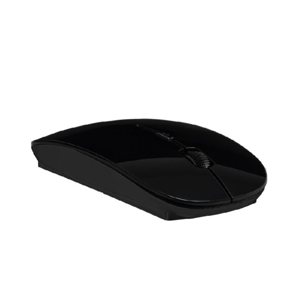 MOUSE ACTECK OPTIMIZE MI240 / INALAMBRICO / RECEPTOR USB / OPTICO / 1600 DPI AJUSTABLE / NEGRO / AC-928885
