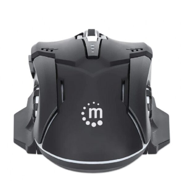 MOUSE OPTICO,MANHATTAN,179256, GAMING 6 BOTONES, NEGRO - Image 2