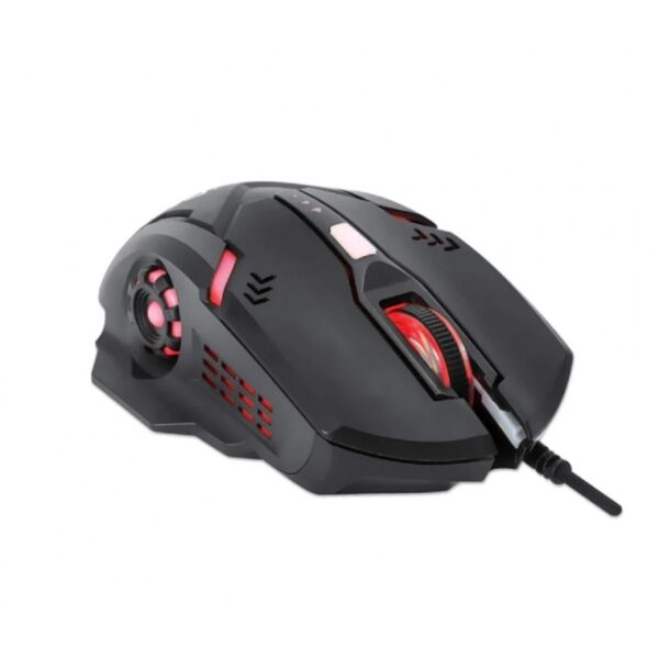 MOUSE OPTICO,MANHATTAN,179256, GAMING 6 BOTONES, NEGRO - Image 3