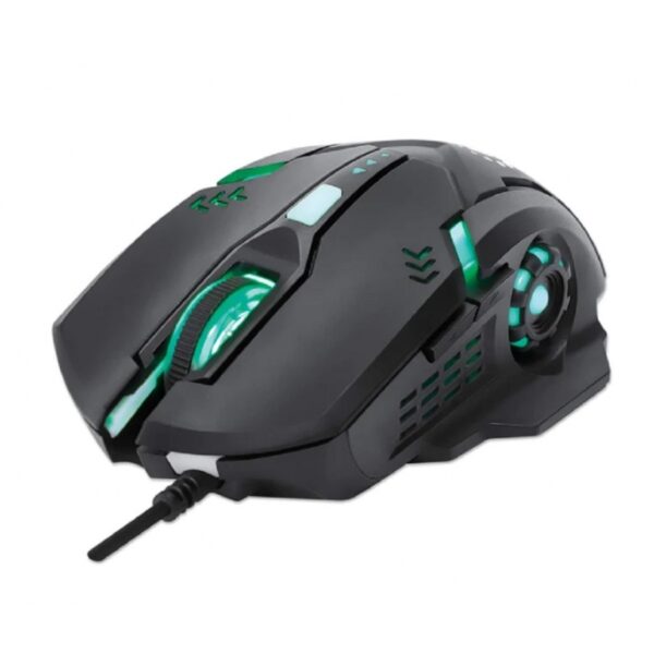 MOUSE OPTICO,MANHATTAN,179256, GAMING 6 BOTONES, NEGRO - Image 5