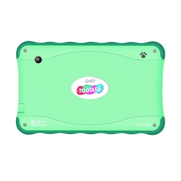 TABLET GHIA 7 TODDLER /A133 QUADCORE/1GB RAM/16GB /2CAM/WIFI/BLUETOOTH/2500MAH/ANDROID 11 GO/VERDE - Image 9