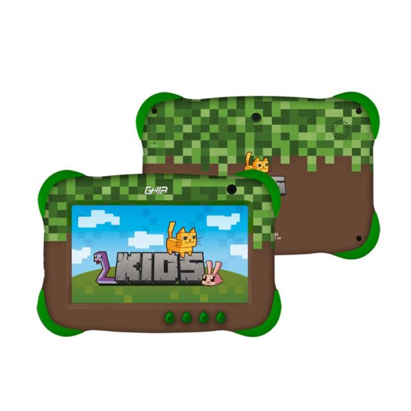 TABLET GHIA KIDS 7 PULG/A133 QUADCORE/2GB RAM/32GB /2CAM/WIFI/BLUETOOTH/2500MAH/ANDROID 13 GO /VERDECAFE - Image 4