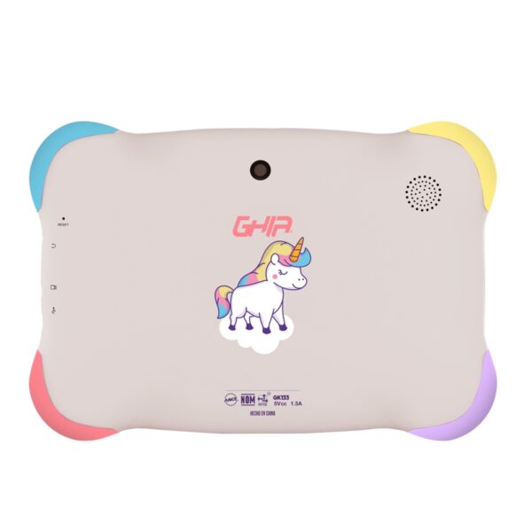 TABLET GHIA KIDS 7 PULG/A133 QUADCORE/2GB RAM/32GB /2CAM/WIFI/BLUETOOTH/2500MAH/ANDROID 13 GO /VIOLETA - Image 5