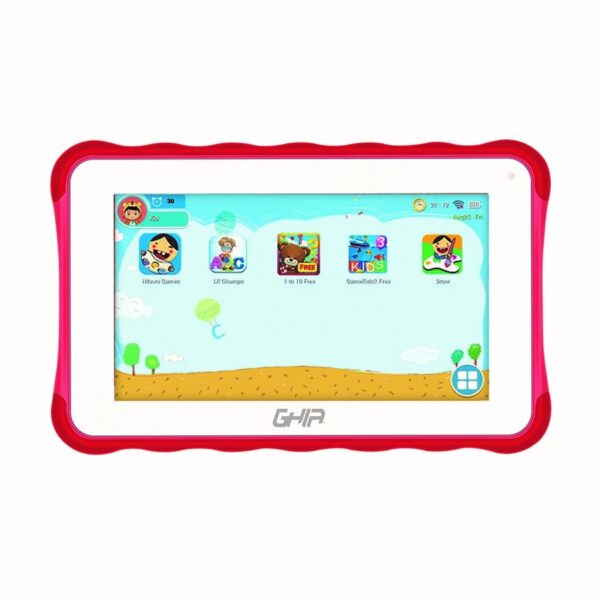 TABLET GHIA TODDLER 7 PULG/A133 QUADCORE/2GB RAM/32GB ROM /2CAM/WIFI/BLUETOOTH/2500MAH/ANDROID 11 GO /ROJA - Image 9