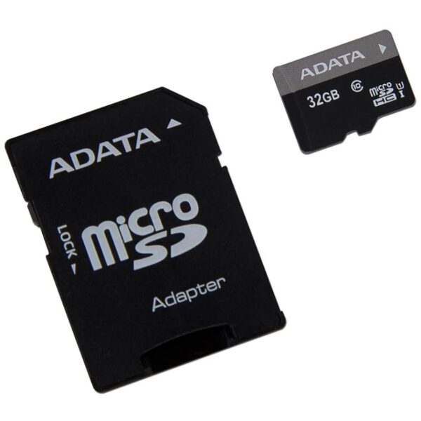 MEMORIA ADATA MICRO SDHC 32GB UHS-I CLASE 10 C/ADAPTADOR (AUSDH32GUICL10-RA1) - Image 2