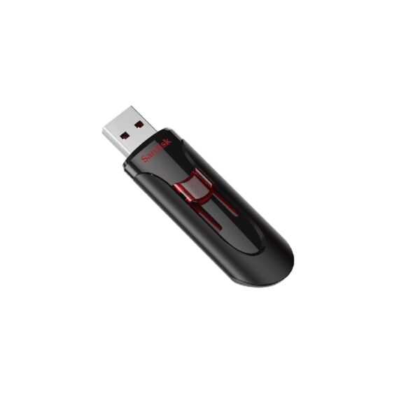 MEMORIA SANDISK 32GB USB 3.0 CRUZER GLIDE Z600 NEGRO C/ROJO SDCZ600-032G-G35 - Image 2