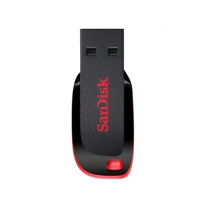 MEMORIA SANDISK 128GB USB 2.0 CRUZER BLADE Z50 NEGRO C/ROJO SDCZ50-128G-B35