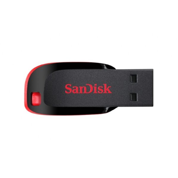 MEMORIA SANDISK 128GB USB 2.0 CRUZER BLADE Z50 NEGRO C/ROJO SDCZ50-128G-B35 - Image 2