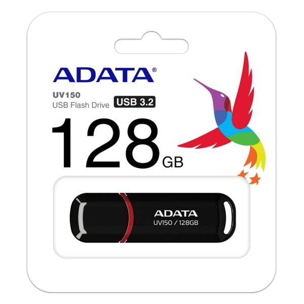 MEMORIA ADATA 128GB USB 3.2 UV150 NEGRO (AUV150-128G-RBK) - Image 2
