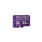 MEMORIA WD PURPLE SC QD101 MICRO SDHC 32GB VIDEOVIGILANCIA 24/7 CLASE 10 U1 LECT 50MB/S ESC 40MB/S WDD032G1P0C