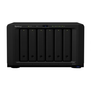 NAS SYNOLOGY DS1621+ /6 BAHIAS AMPLIABLES HASTA 16/NUCLEO CUADRUPLE 2.2GHZ/4GB DDR4 AMPLIABLES A 32GB/LAN GIGABIT X4/USB 3.0 X3/HOT SWAP/ SOPORTA M.2 2280/ NO INCLUYE DISCOS/ SOPORTA 108TB