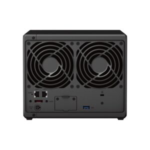 NAS SYNOLOGY DS923+ /4 BAHIAS DOBEL NUCLEO HASTA 3.1GHZ/ HASTA 72 TB, 4GB DDR4 AMPLIABLE HASTA 32GB/ 2 PTOS LAN GIGABIT/USB 3.2 X 2/ HOT SWAP/ SOPORTA M.2 2280 NVME/ NO INCLUYE DISCOS AMD RYZEN R1600