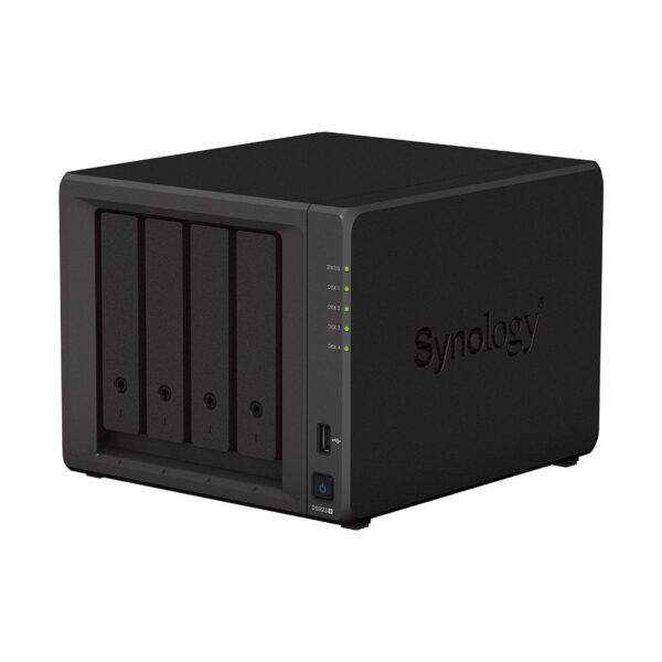 NAS SYNOLOGY DS923+ /4 BAHIAS DOBEL NUCLEO HASTA 3.1GHZ/ HASTA 72 TB, 4GB DDR4 AMPLIABLE HASTA 32GB/ 2 PTOS LAN GIGABIT/USB 3.2 X 2/ HOT SWAP/ SOPORTA M.2 2280 NVME/ NO INCLUYE DISCOS AMD RYZEN R1600 - Image 2