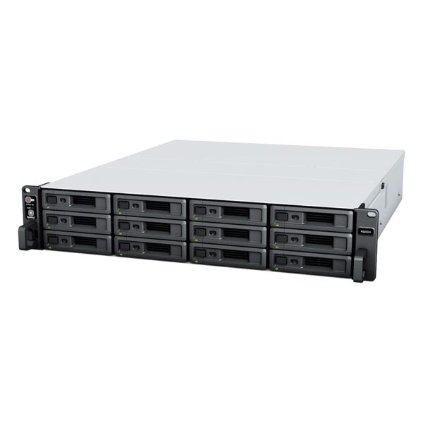 NAS SYNOLOGY RS2423RP+ / 12 BAHIAS/ FUENTE REDUNDANTE/ NUCLEO CUDRUPLE 3.3GHZ/8GB DDR4/ HASTA 216 TB/ LAN GIGABIT X2/ LAN 10GBE X1/ USB 3.2 X2/HOTSWAP/ AMD RYZEN V1780B - Image 2
